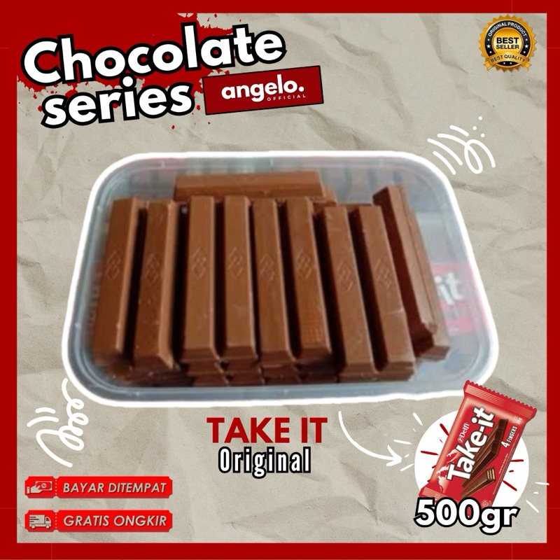 

COKLAT TAKEE ITT PATAHAN / COKLAT KILOAN / COKLAT MURAH ORIGINAL KEMASAN 500gr