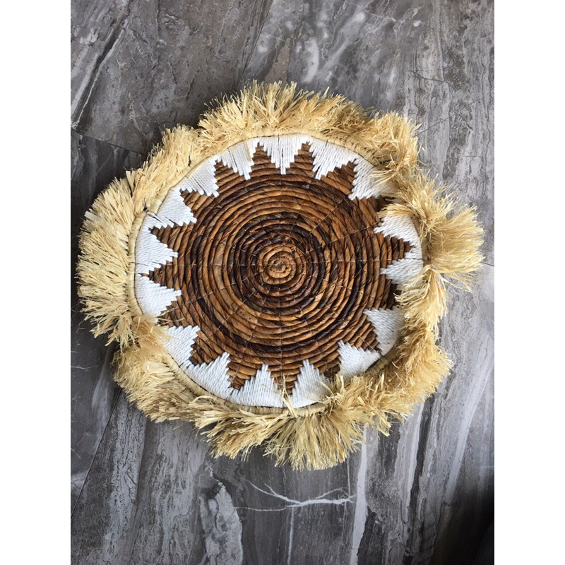Walldecor Hiasan Dinding anyaman