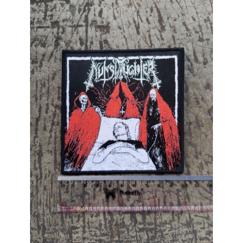 woven patch nunslaughter