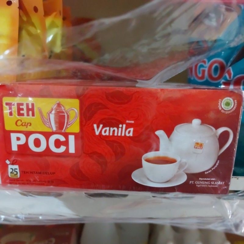 

Teh Cap Poci 1 kotak isi 25 pc