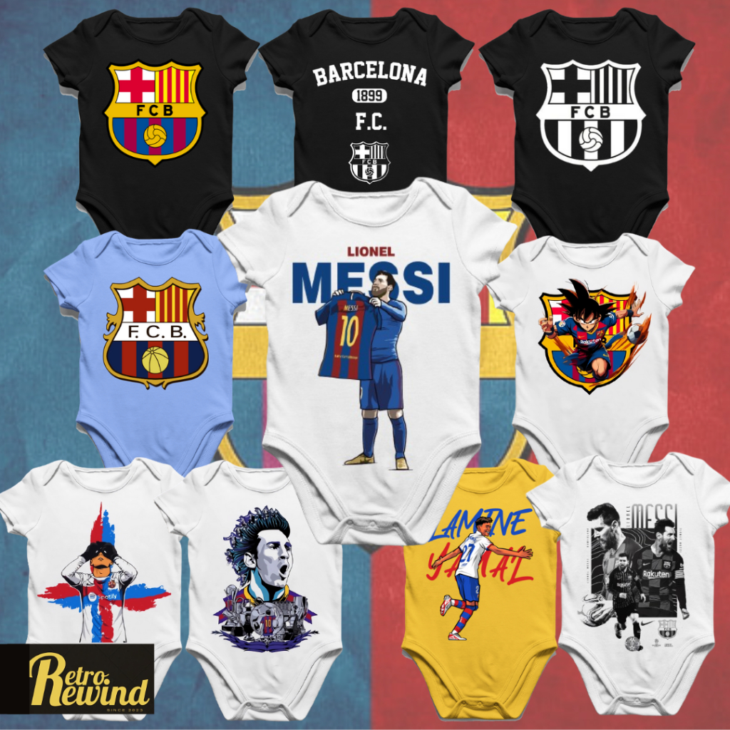 Jumper Bayi BOLA BARCA CAMPUR Jumper Lucu Pakaian Bayi Premium