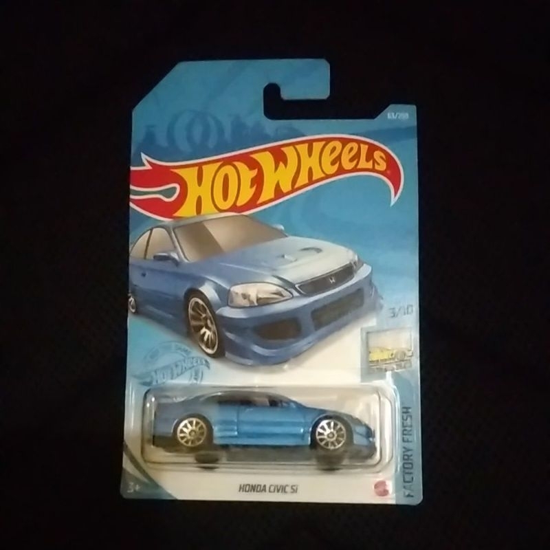 Hotwheels Civic SI Blue
