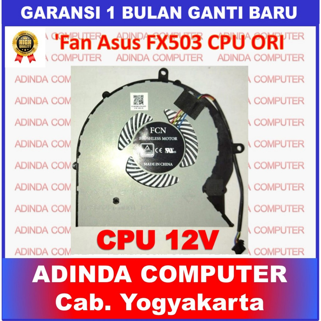 Fan Asus ROG Strix FX503 FX503VD FX63V FZ63VM GL503V GL503VD GL503VM GL503VS GL703 GL503 GL703V GL70