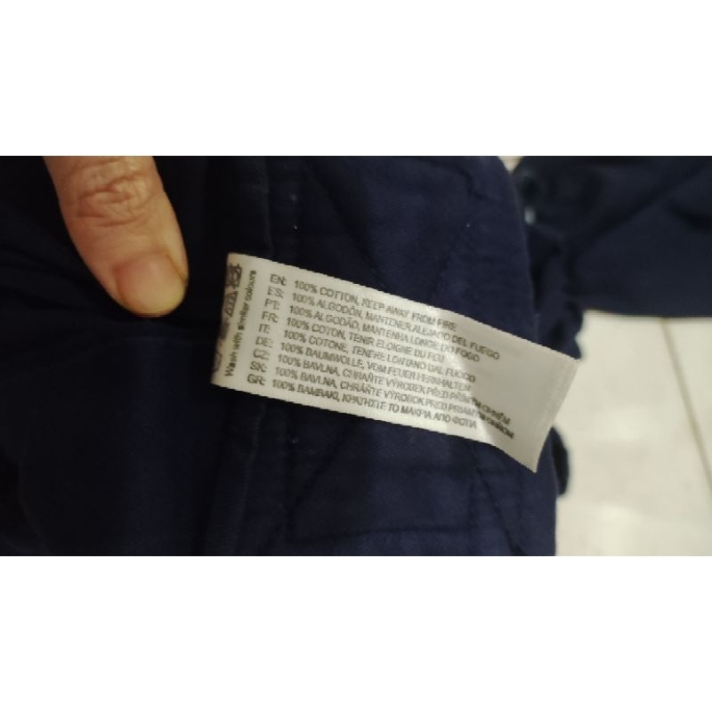 preloved baba sling navy