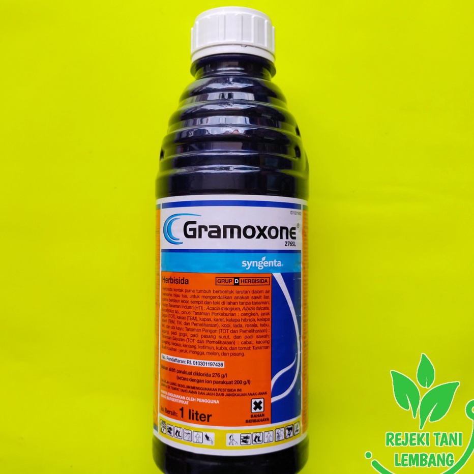 murah Herbisida Gramoxone 276SL 1 Liter Pengendali Rumput