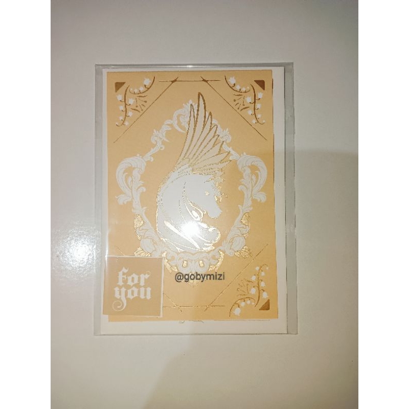 LETTER SET MANHWA I WANNA BE U YOUR THRONE