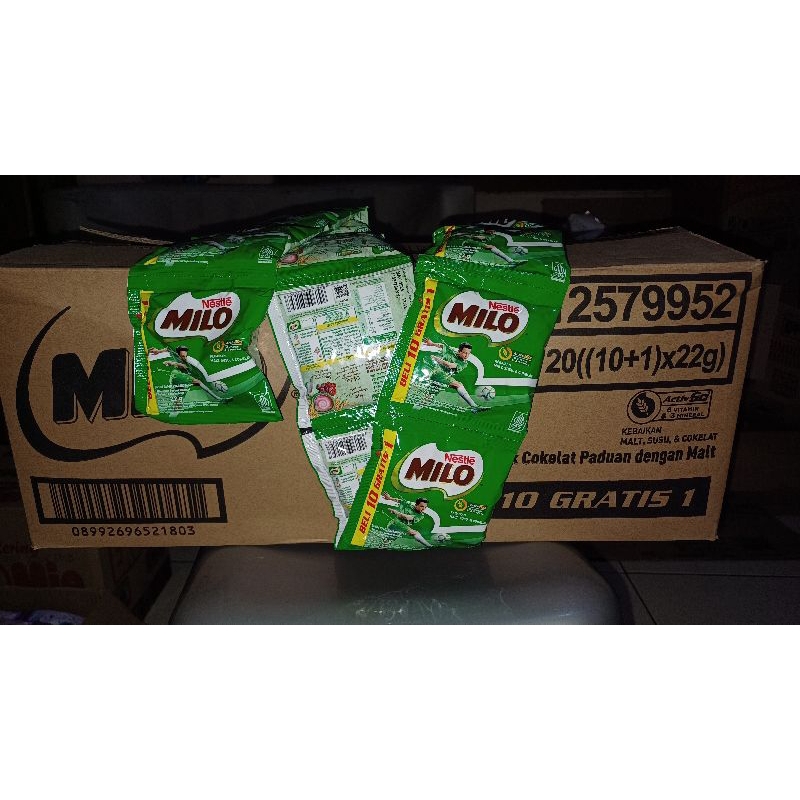 

MILO ACTIV GO 1 RENCENG ISI 10 22g