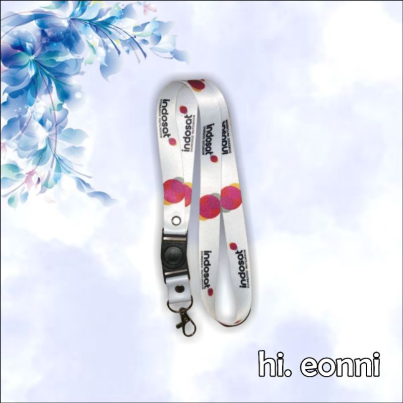 

Tali id card INDOSAT PUTIH / tali lanyard INDOSAT PUTIH (READY STOCK) MURAH !!!