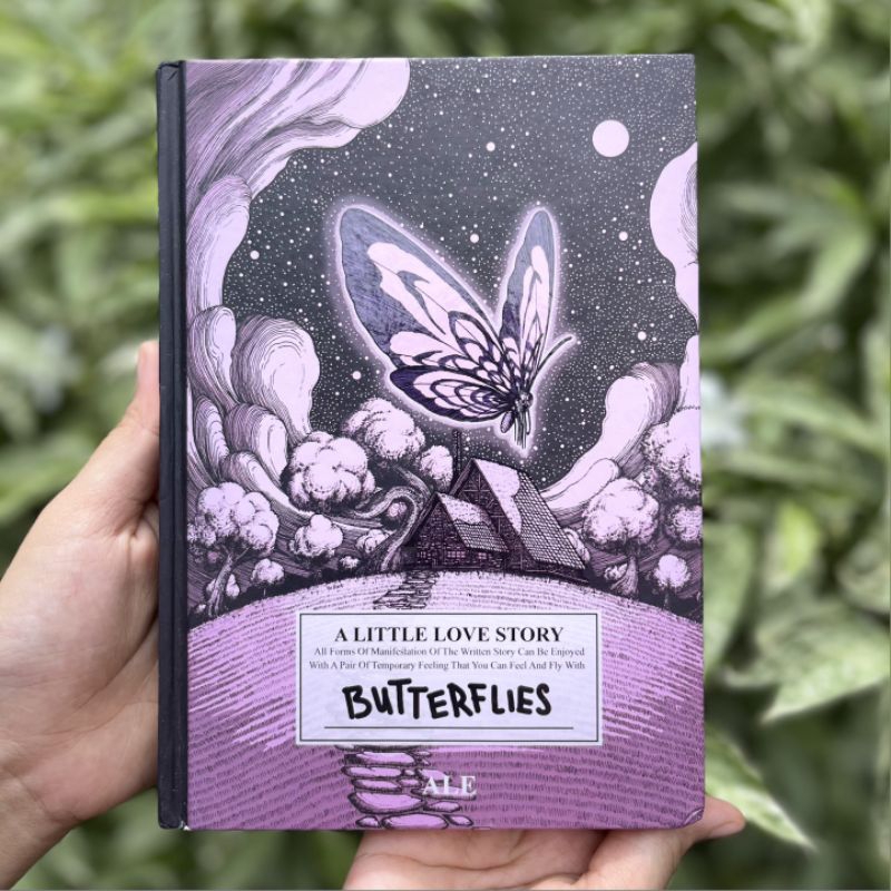 Preloved Novel Butterflies by Alesacakes