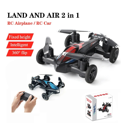 JJRC H103 Mainan RC Remote Control Mobil Drone Dual Mode Darat Udara