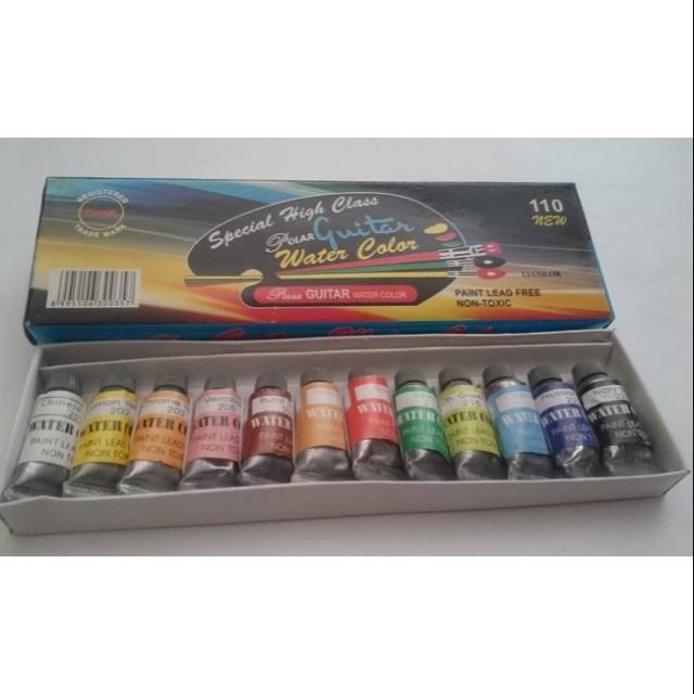 

TERMURAH Cat Air Gitar Love GuitarPolar Guitar No 11 12 Warna