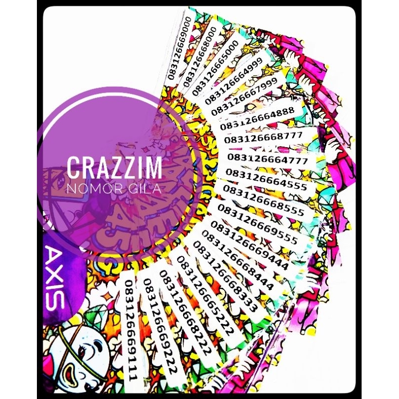 Nomor cantik Axis super. Nomor cantik hoki. Nomor cantik double triple