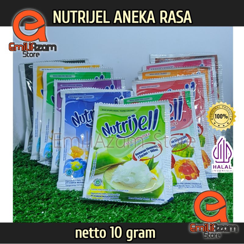 

Nutrijel Ekonomis 10g ECER SATUAN all Varian PALING MURAH