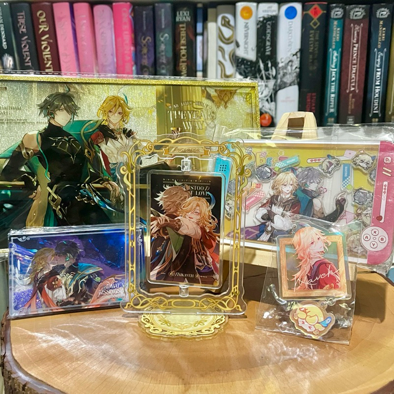 Genshin Impact Alhaitam x Kaveh Haikaveh by ddungw & aryyue1 Standee Putar Shikishi Postcard Badges 
