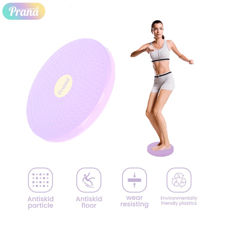 Produk Favorit  PRANA Magnetic Trimmer Jogging Body Plate Waist Twisting Alat Bakar LemakAlat Olahra