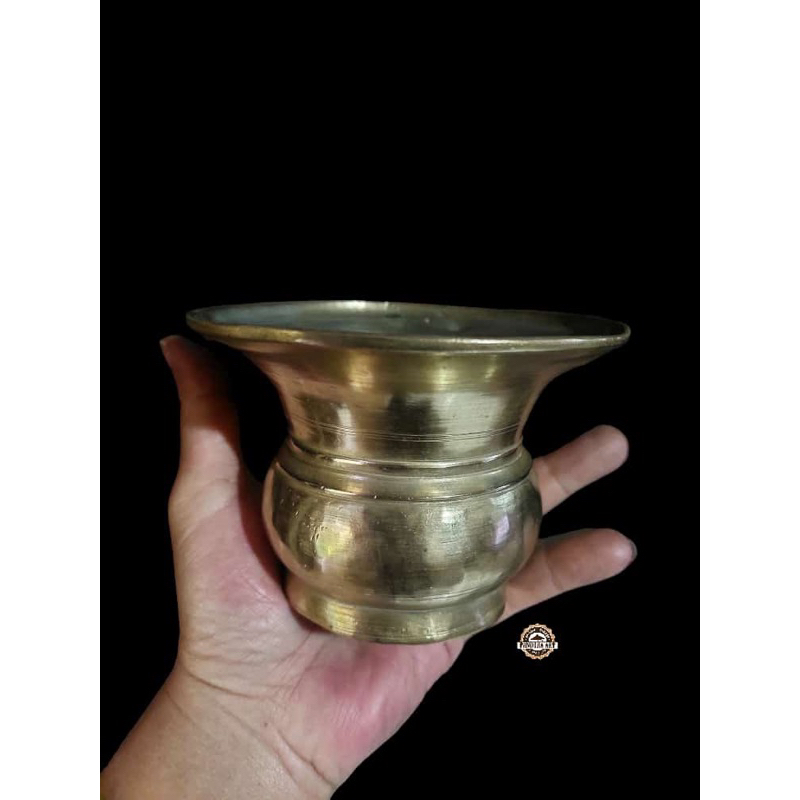 Vas paidon kuningan lawas size mungil