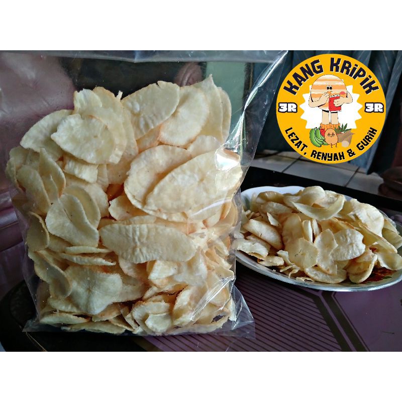 

KERIPIK SINGKONG GURIH RENYAH DAN MANTAP 250 Gram