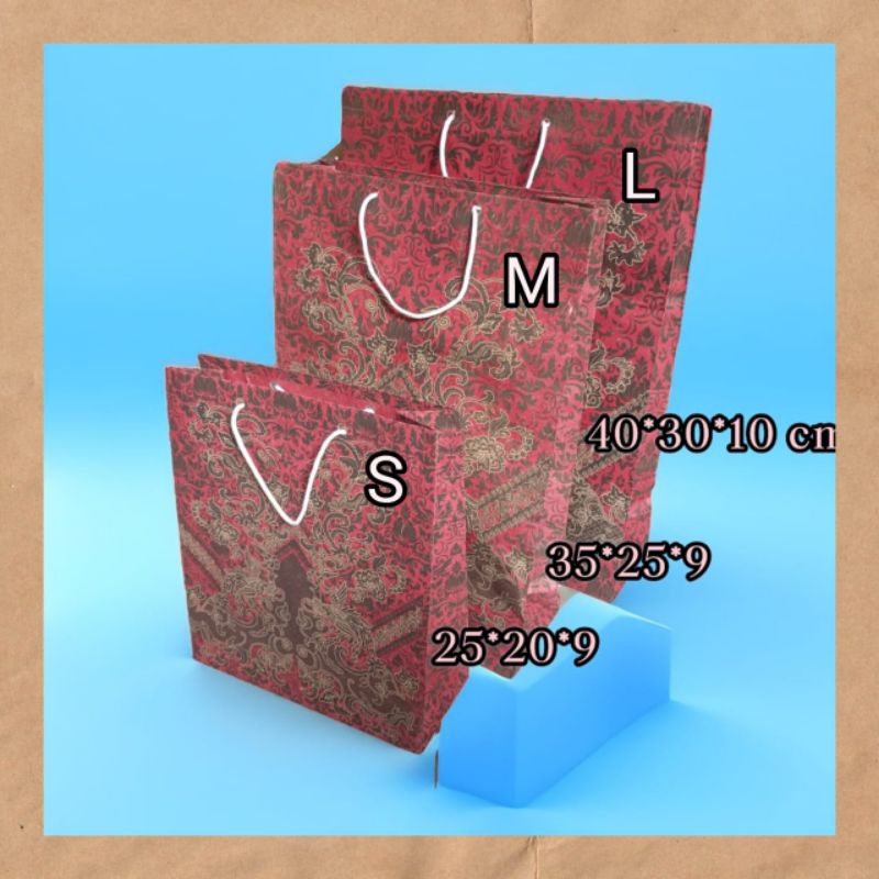 

paper bag perpcs tempat hampres kado