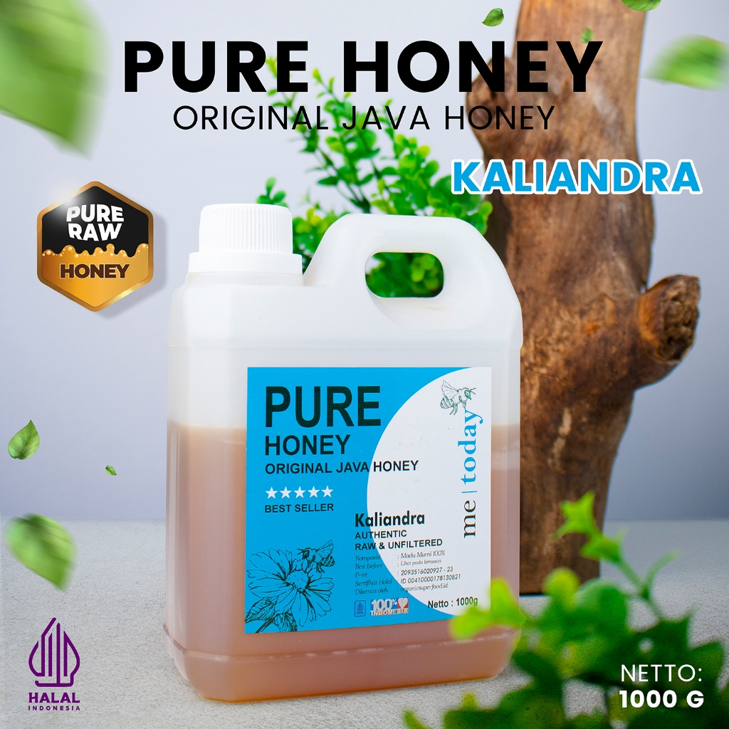 

Organic Superfood Pure Honey Kaliandra Madu Asli 1 kg