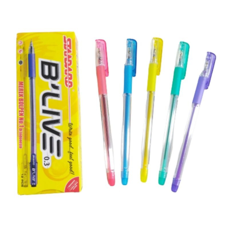 

pulpen standar b live 0.3