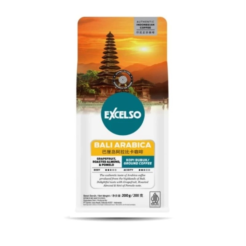 

Kopi Excelso Bali Arabica Bubuk 200 gram