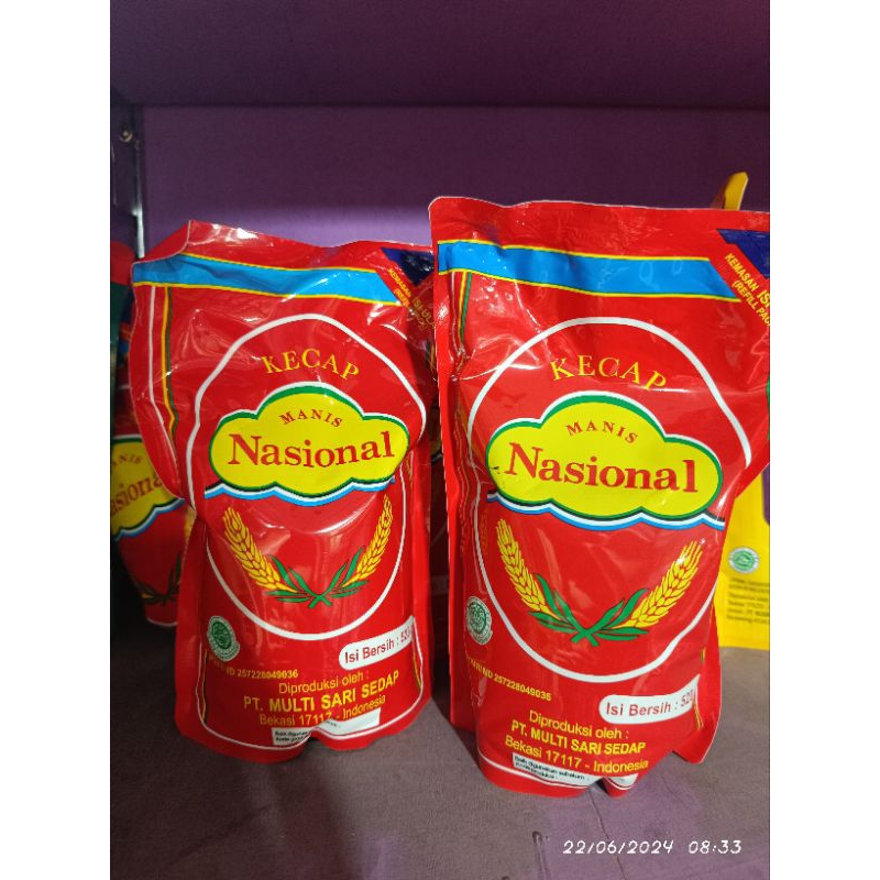 

Kecap Nasional Manis Refill