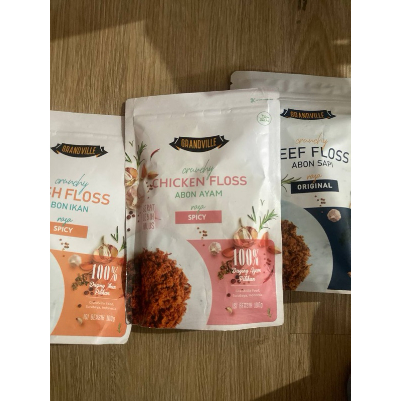 

Grandville Abon Sapi Ayam Crunchy – Abon Anak Non MSG Halal MPASI