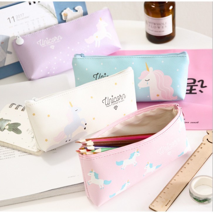 

Fortune ATP0012 Tempat Pensil Kotak Pensil Pencil Box Little Unicorn