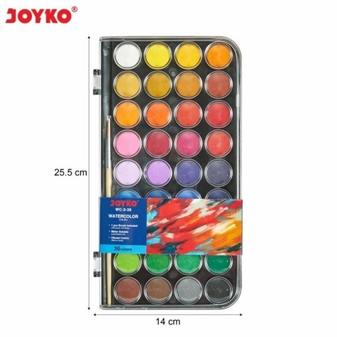 

WaterColor Cake Joyko 36w 48w Perset cat air joyko water color joyko i BV4