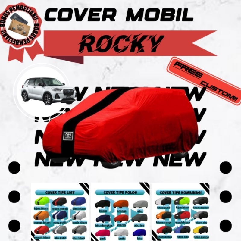 selimut cover mobil daihatsu rocky/penutup mobil daihatsu rocky