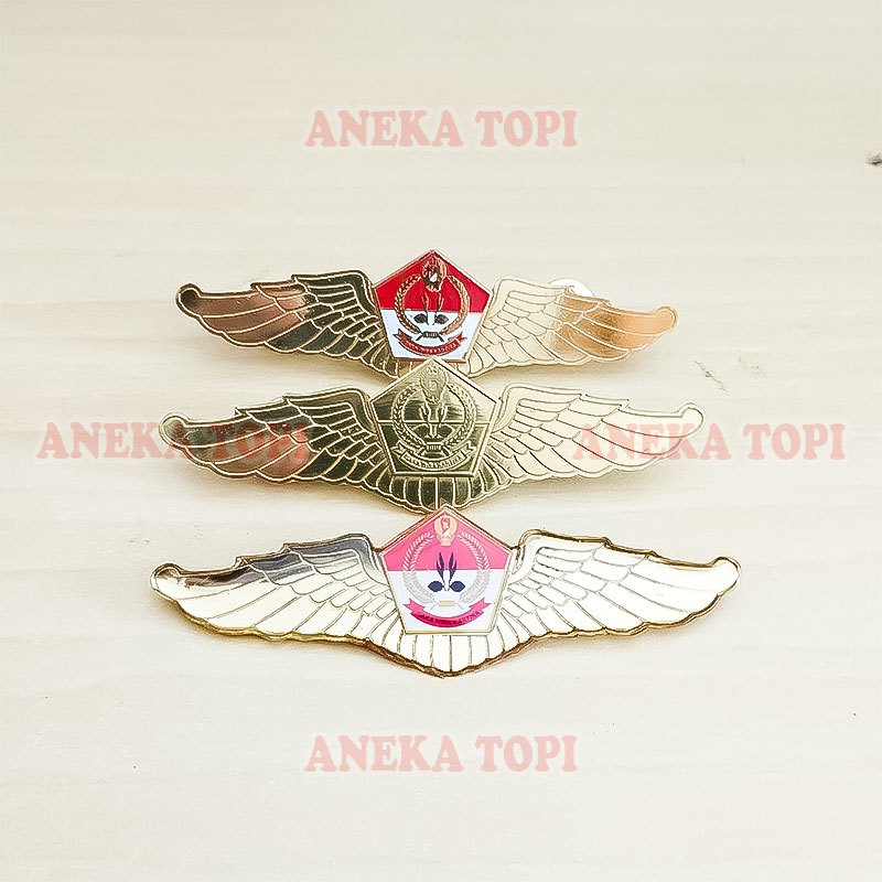 Pin Saka Wira Kartika Lencana Wing Pramuka Saka Wira Kartika - Aneka Topi