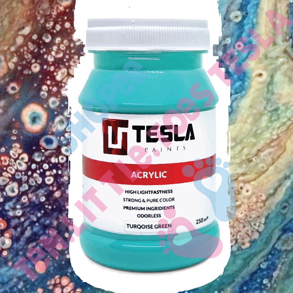 

Tesla Paints 25ml 54 Warna Ready Acrylic Paints Cat Akrilik Tesla Paint cat acrylic o K5T7