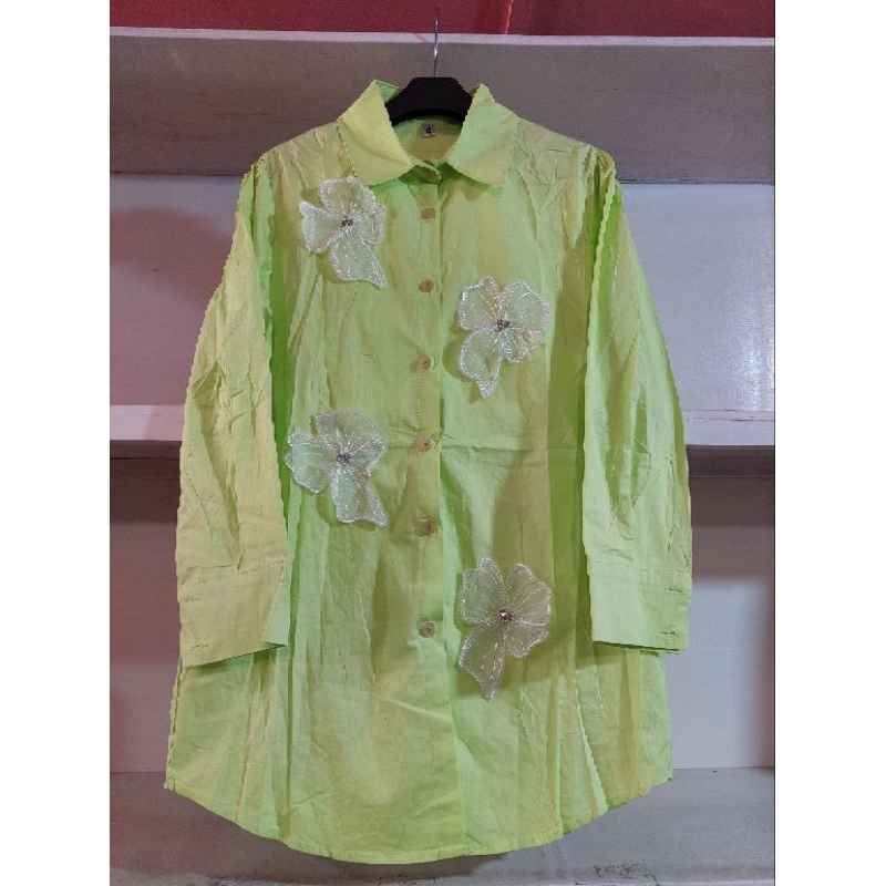 Tunik bunga - Tunik bunga sworoski - Tunik katun - Tunik premium