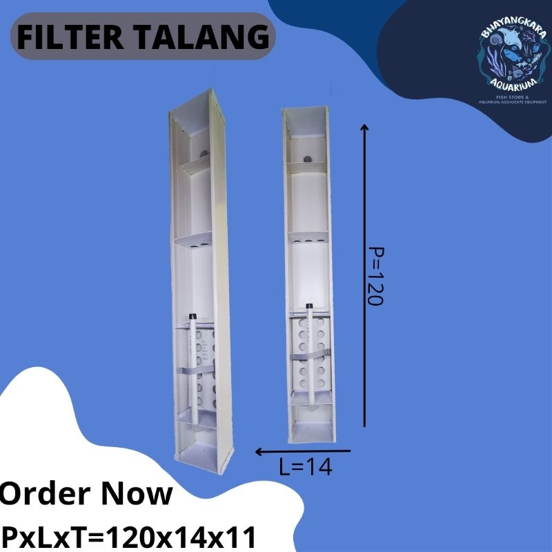 FILTER TALANG AQUARIUM 120cm