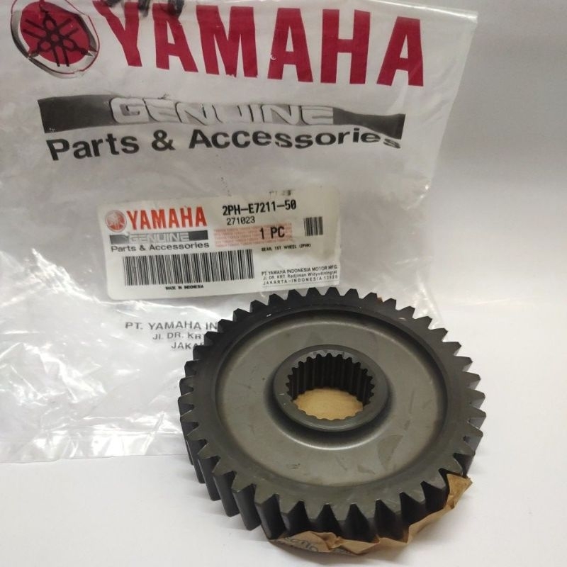 GEAR GIGI RASIO Yamaha asli 2PH-E7211-50 untuk MIO M3