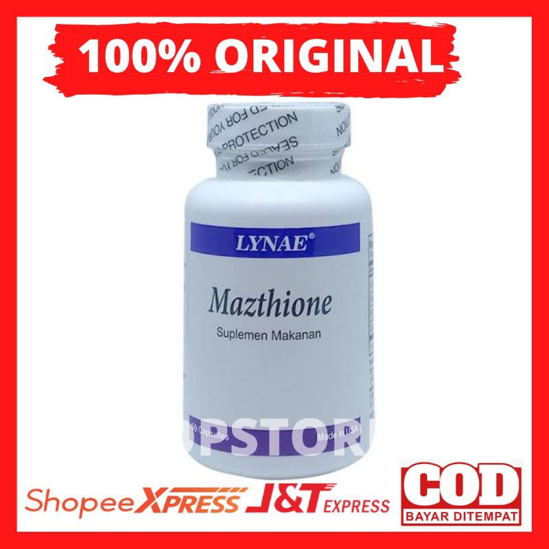 Lynae Mazthione Original Obat Pemutih Kulit Dan Mencerahkan Tubuh Bpom 60 Kapsul