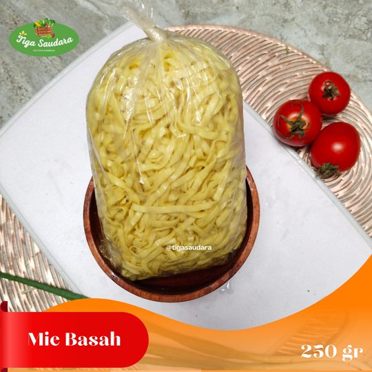 

Mie Kuning Basah / Mie Kocok 500 gr I Sayuran Tiga Saudara I Pengiriman Cimahi