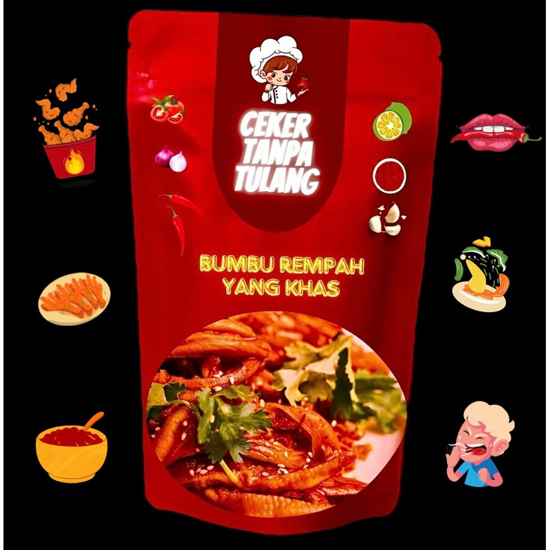 

Ceker Ayam Tanpa Tulang Bumbu Pedas Lokafoods