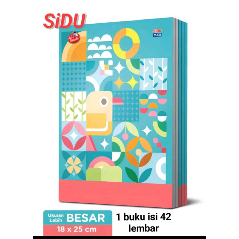 

BUKU TULIS SIDU MAXI UKURAN PANJANG PERPCS ISI 42 LEMBAR