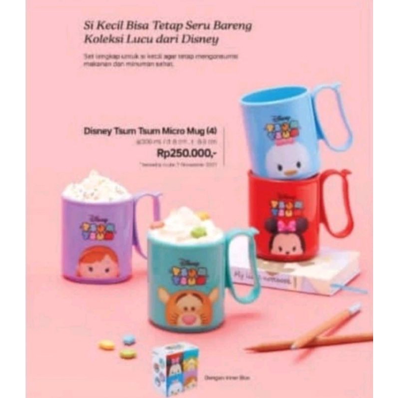 Disney Tsum Tsum micro mug tupperware