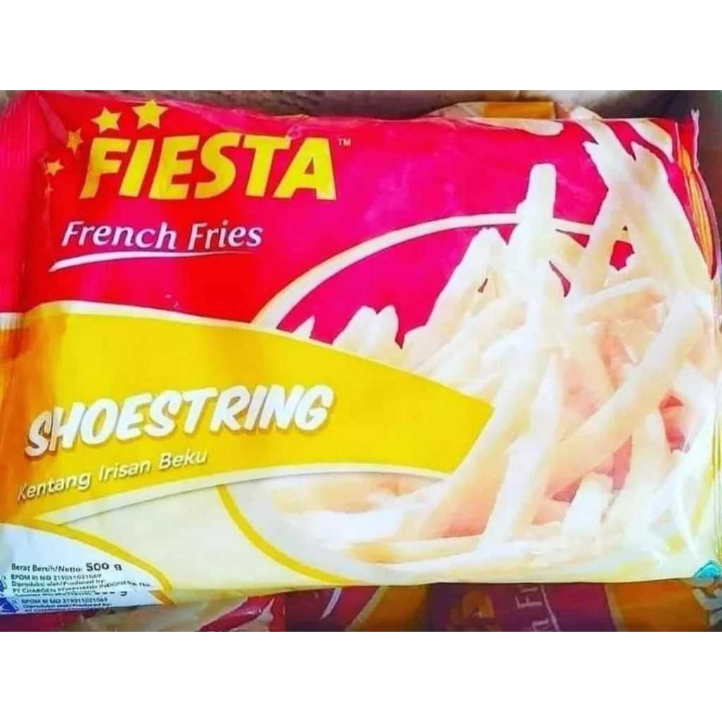 

Fiesta Shoestring Fries | Kentang Goreng - 500Gr