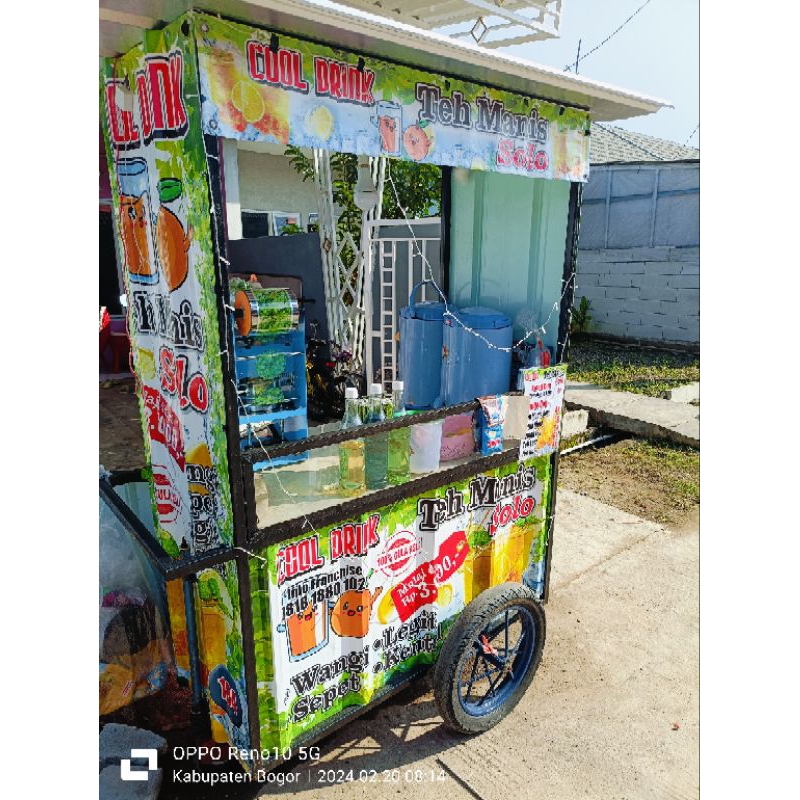 

paket usaha teh solo roda besar