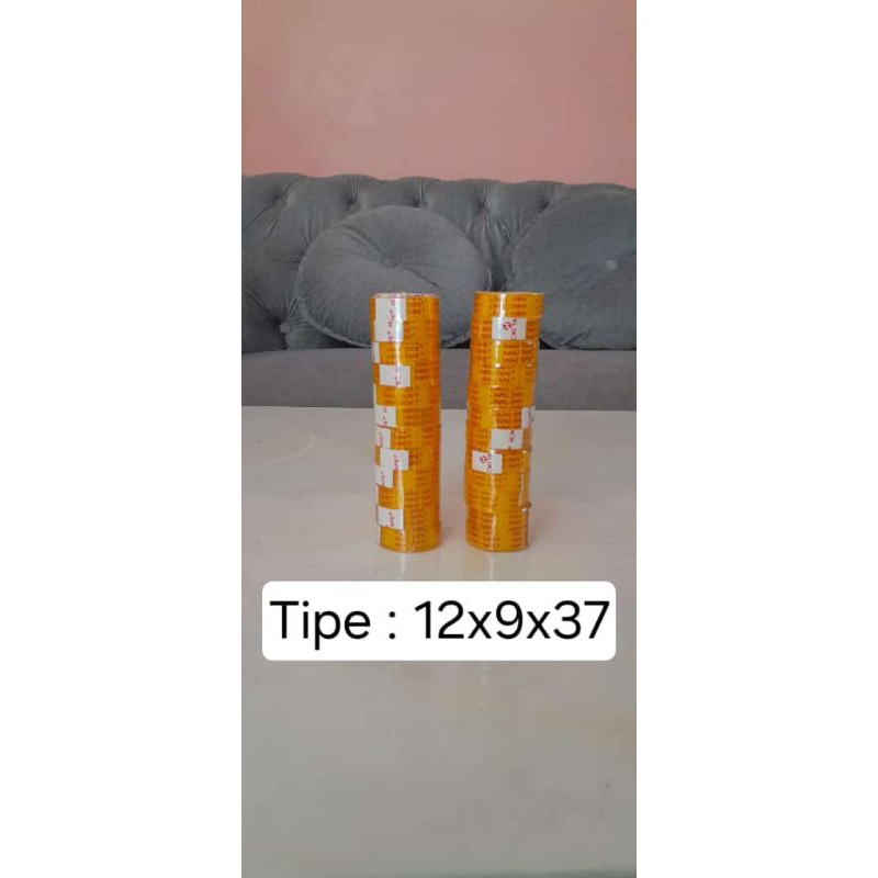 lakban perekat bening 1 roll 12 pcs