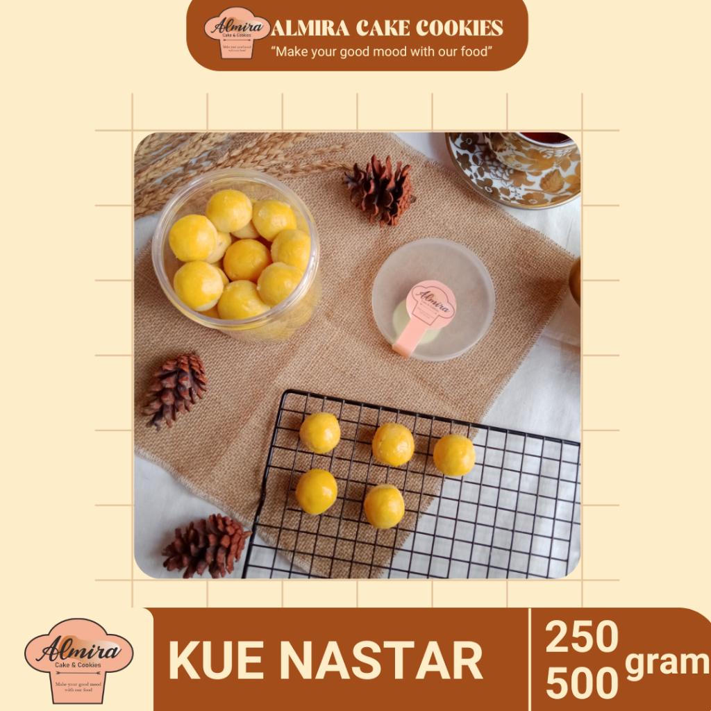 

KUE KERING NASTAR KEJU PREMIUM HOME MADE TOPLES TABUNG