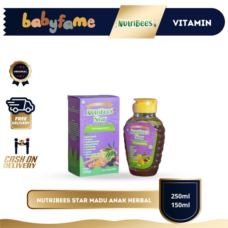 

NUTIBEES STAR MADU HERBAL | MADU ALAMI | SUPLEMEN & VITAMIN