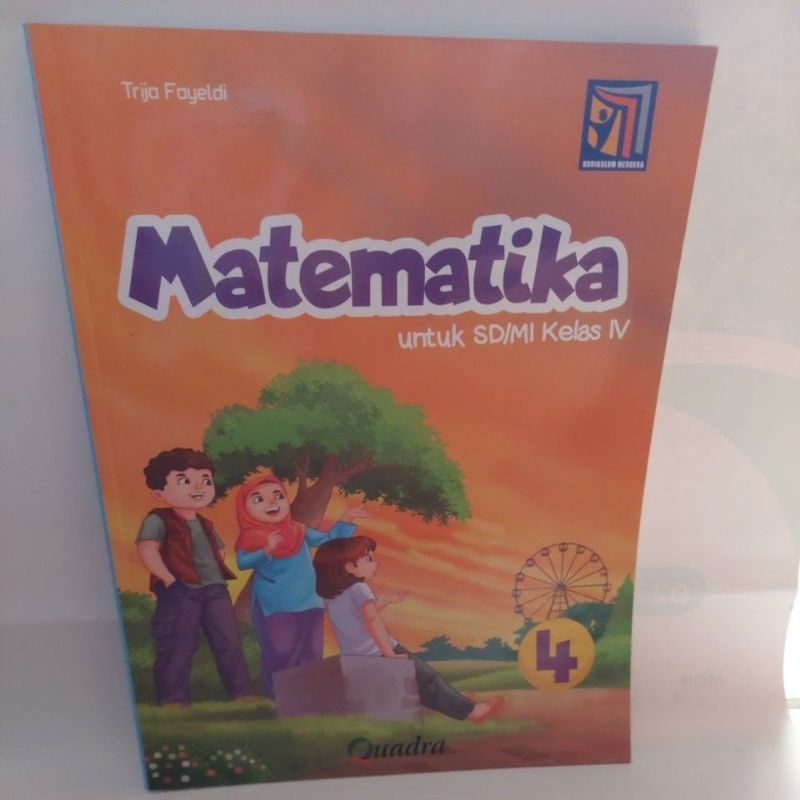 Buku Baru Matematika Quadra SD/MI Kelas 4,IV