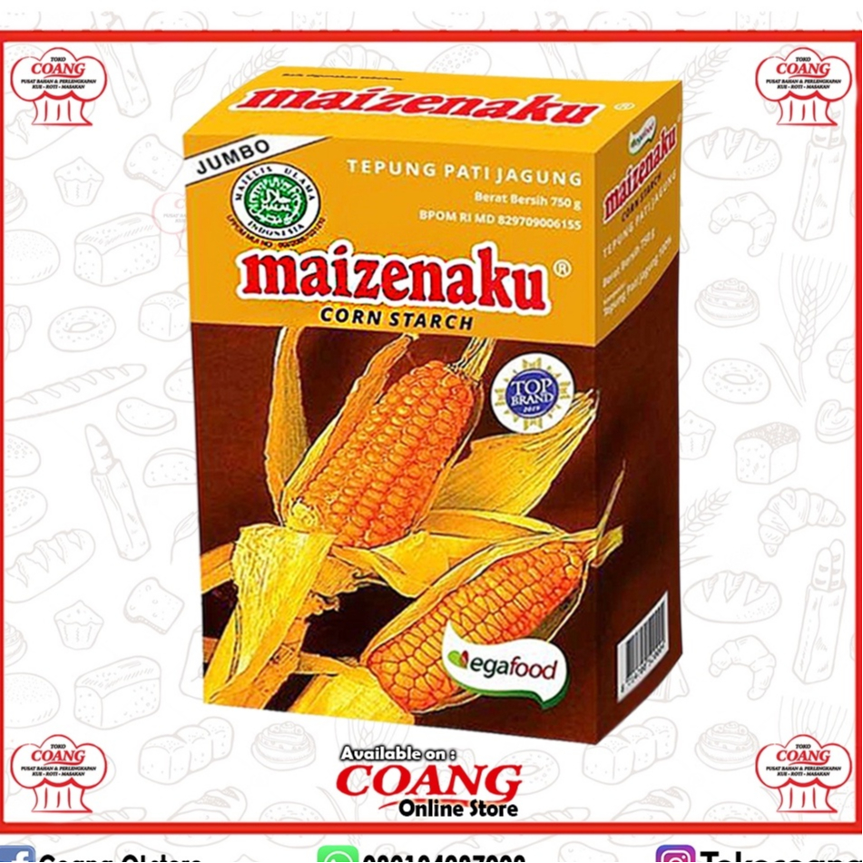 

MAIZENAKU 750 GRAM - CORN STARCH