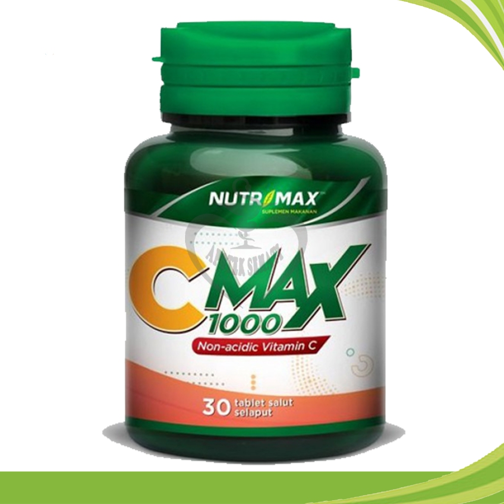 Nutrimax C MAX 1000 mg Vitamin CMAX Suplemen Daya Tahan Tubuh Plus Calcium
