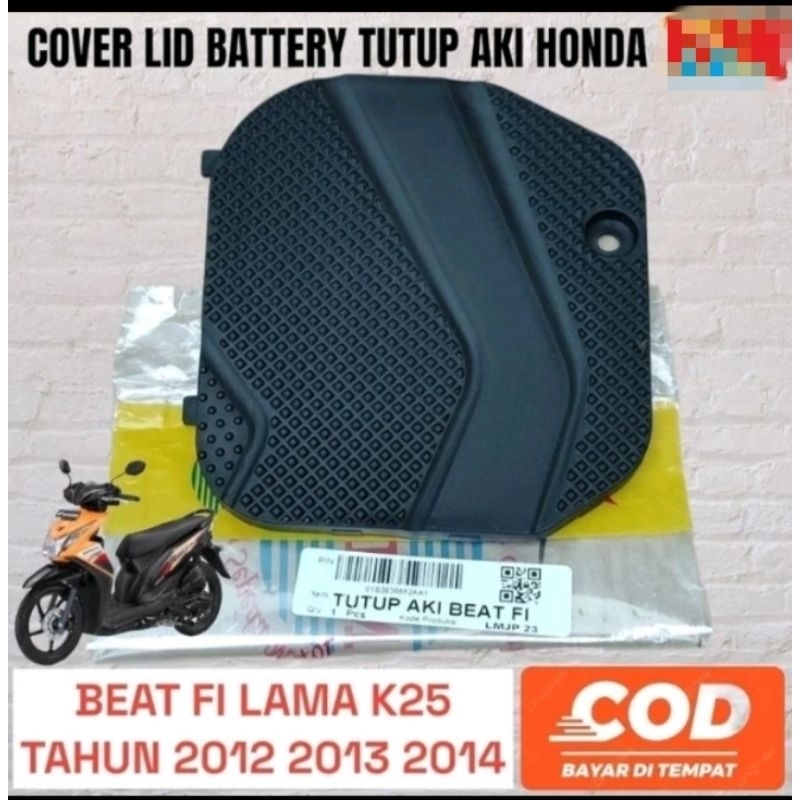 Tutup aki motor beat fi 2012 2013 2014