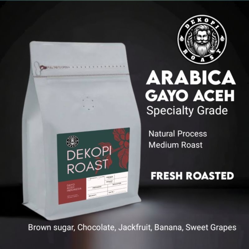 

Kopi Arabika Gayo Aceh Natural Biji | Bubuk 100gr | 200gr Arabica Coffee Bean Coffee Roasted Bean